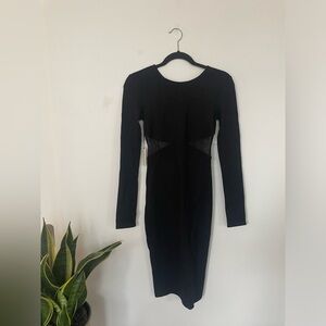Brand new with tags Babaton black dress